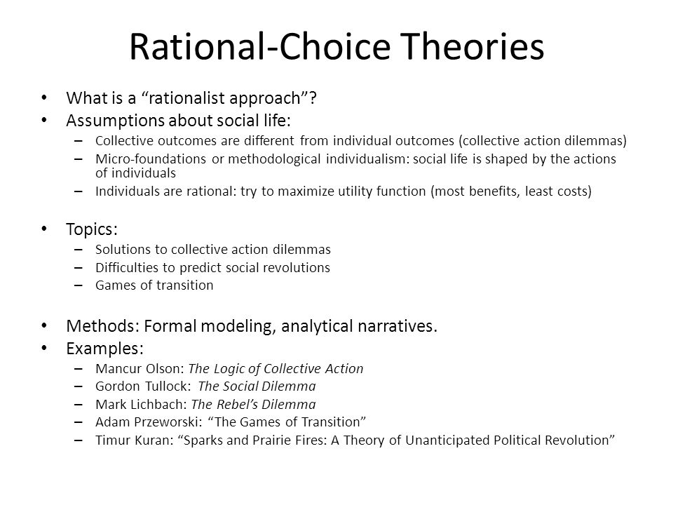 Cesare Beccaria and Rational Choice Theory
